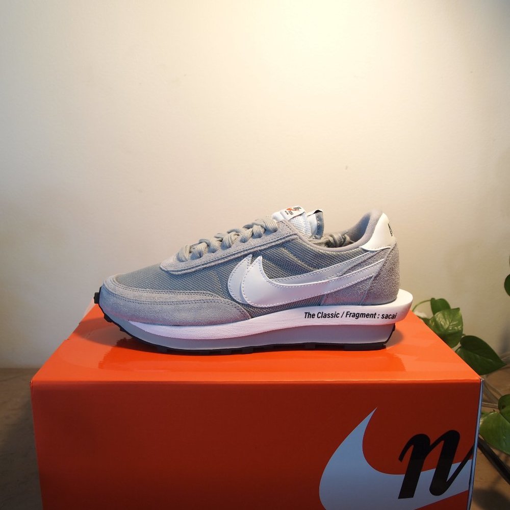 DS Size 11.5 - Nike LDV Waffle x Fragment Design x Sacai Gray